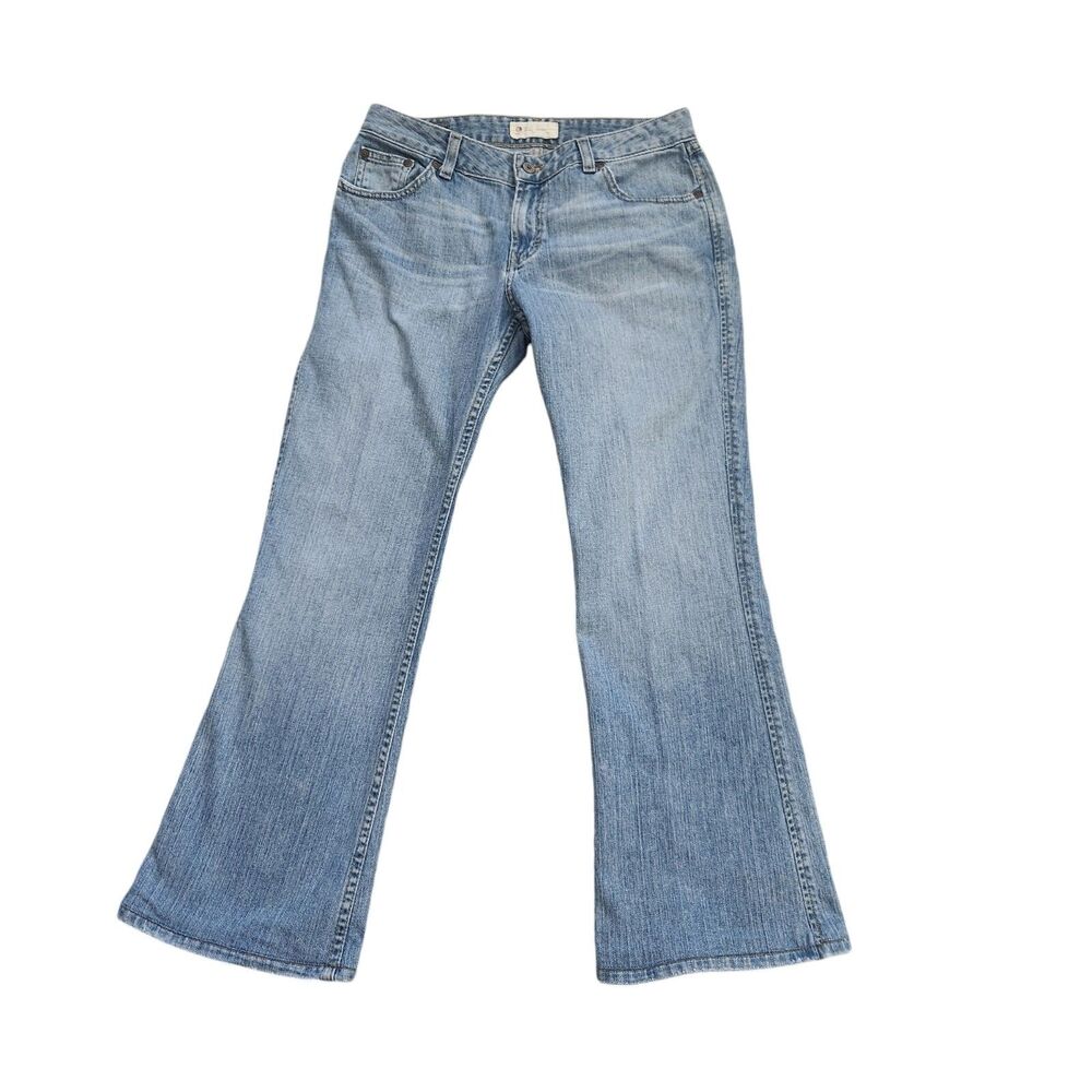 Y2K BKE Low Rise Dusty Stretch Denim Boot Cut Jeans-30-Cowgirl-Pop-Punk-Glam - Picture 2 of 13